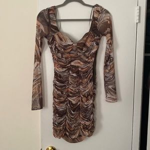 Zara Tull mini dress